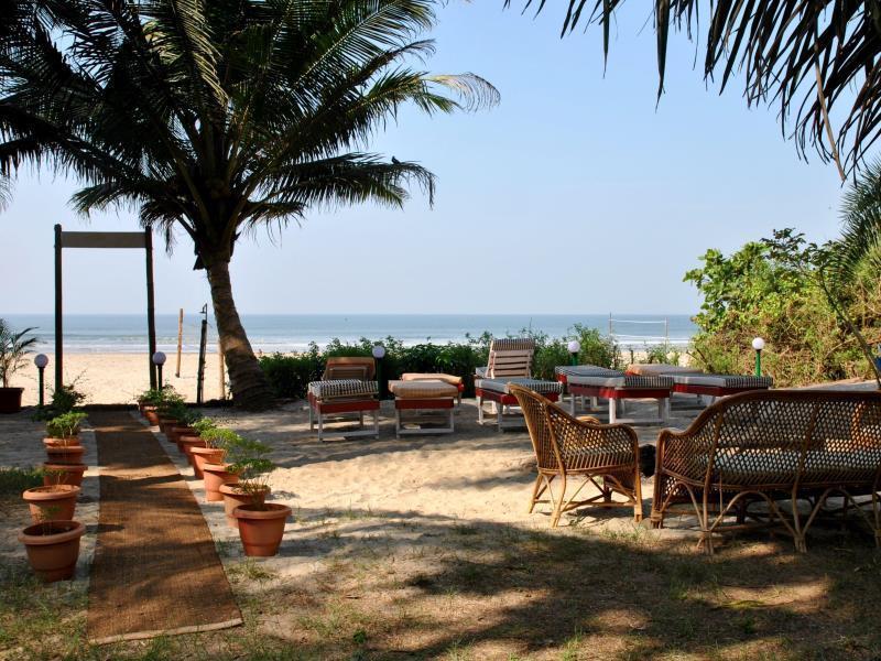 MamaGoa Resort Morjim Exterior foto